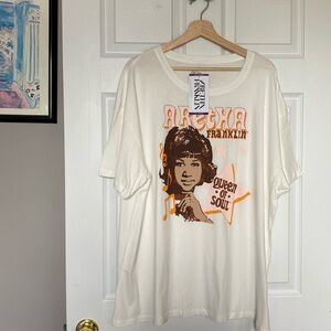 Aretha Franklin XXL tshirt Queen of Soul